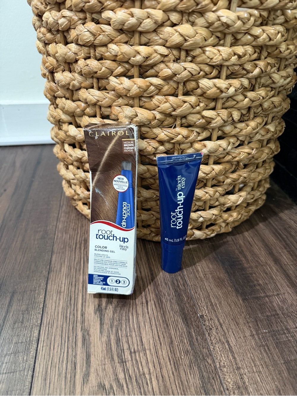 Root Touch-Up Color Blending Gel — Medium Brown